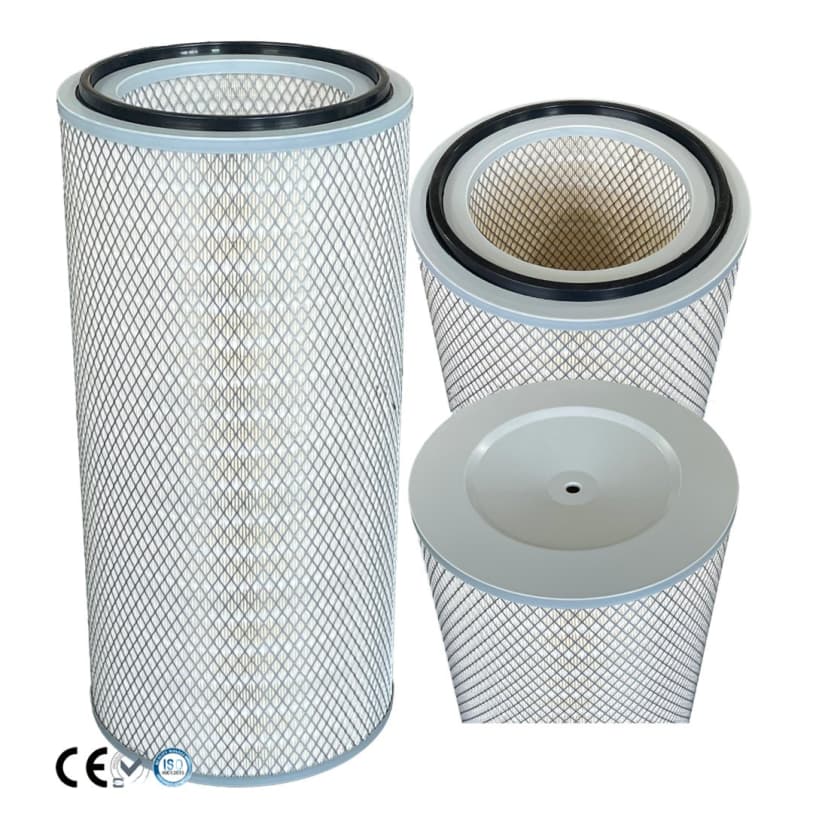 GTFS High Efficiency Industrial Dust Collector Replacement Filter Cellulose Filter Cartridge