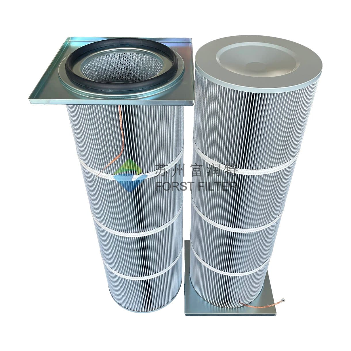 High-Efficiency Square Cap Clamp Dust Collector Filter Cartridge | Durable Polyester, Quick Installation, Long Service Life - Image 4 of 6