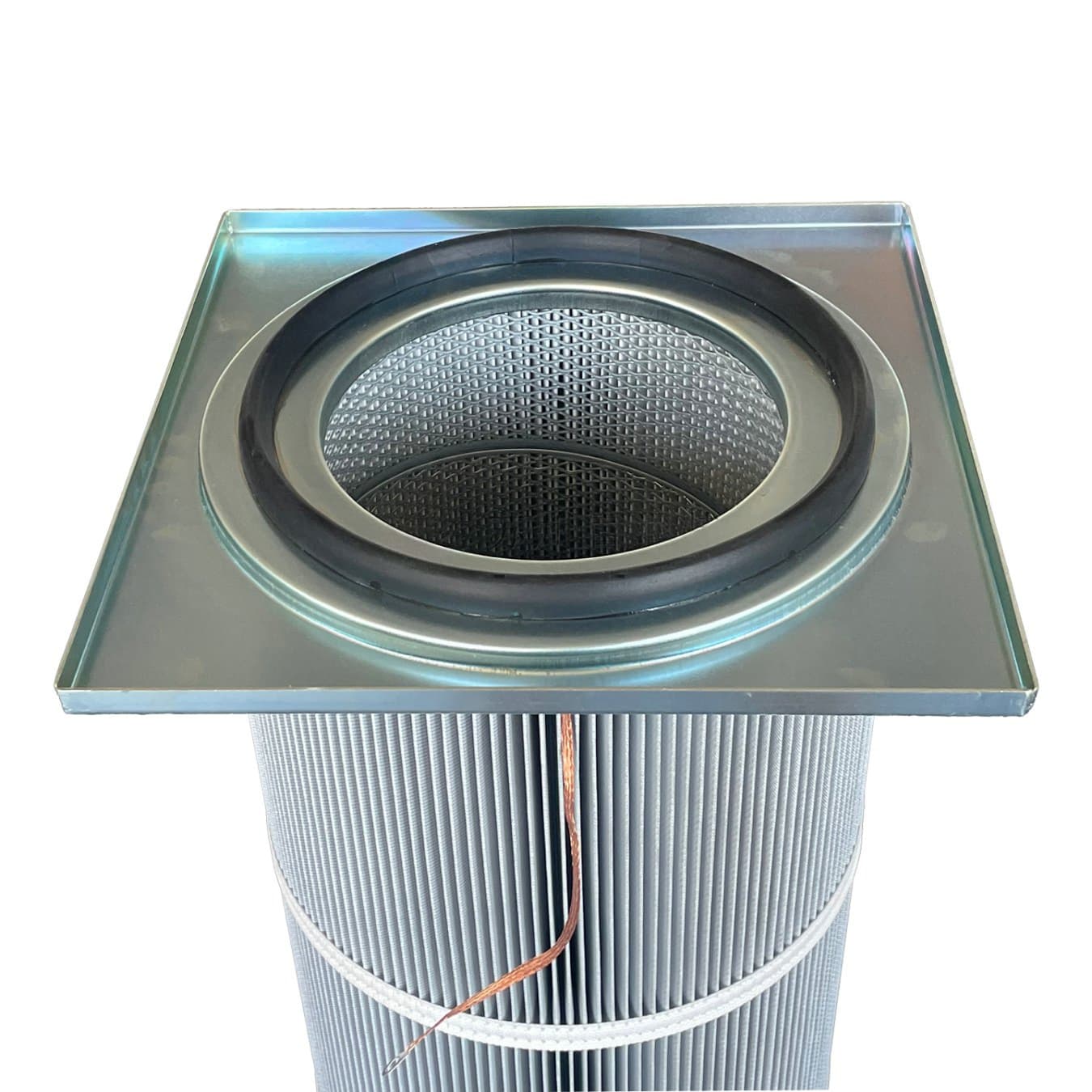 High-Efficiency Square Cap Clamp Dust Collector Filter Cartridge | Durable Polyester, Quick Installation, Long Service Life - Image 5 of 6