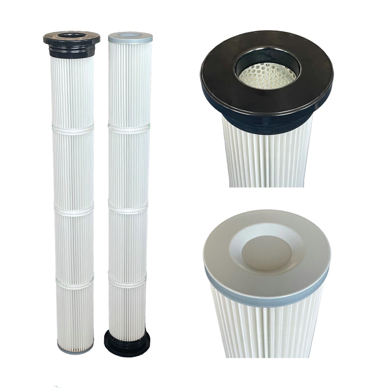 Industrial Gong Edge Cover Polyester Filter Cartridge–High Efficiency Dust Collection - Image 2 of 6