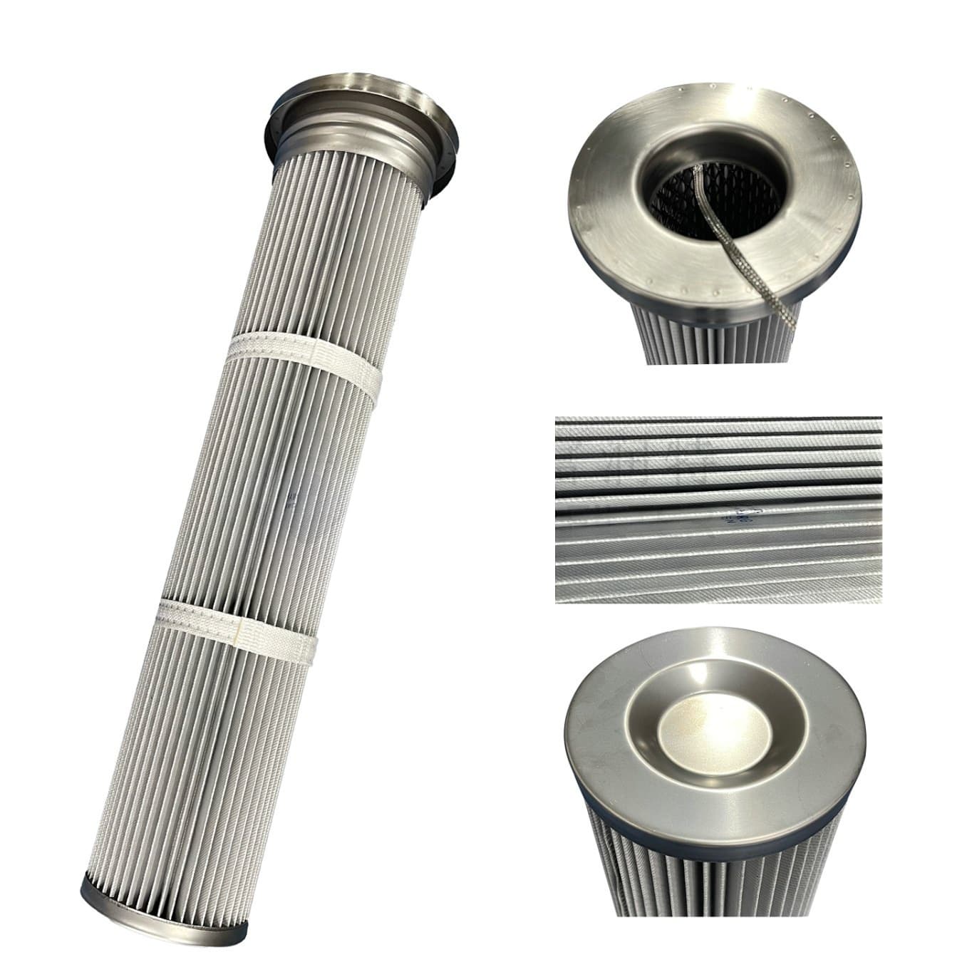 Industrial Gong Edge Cover Polyester Filter Cartridge–High Efficiency Dust Collection - Image 5 of 6