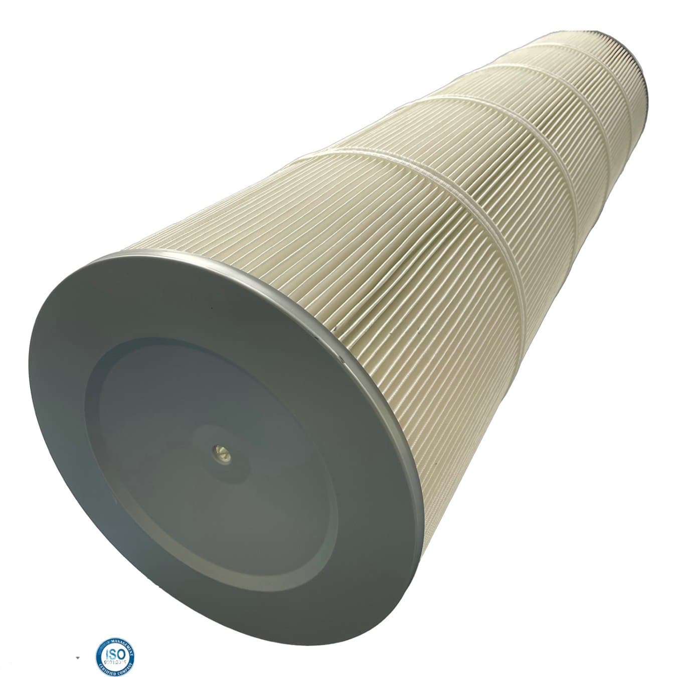 Cylindrical Polyester Filter Cartridge for Industrial Dust Collectors | High Efficiency & Customizable - Image 3 of 5