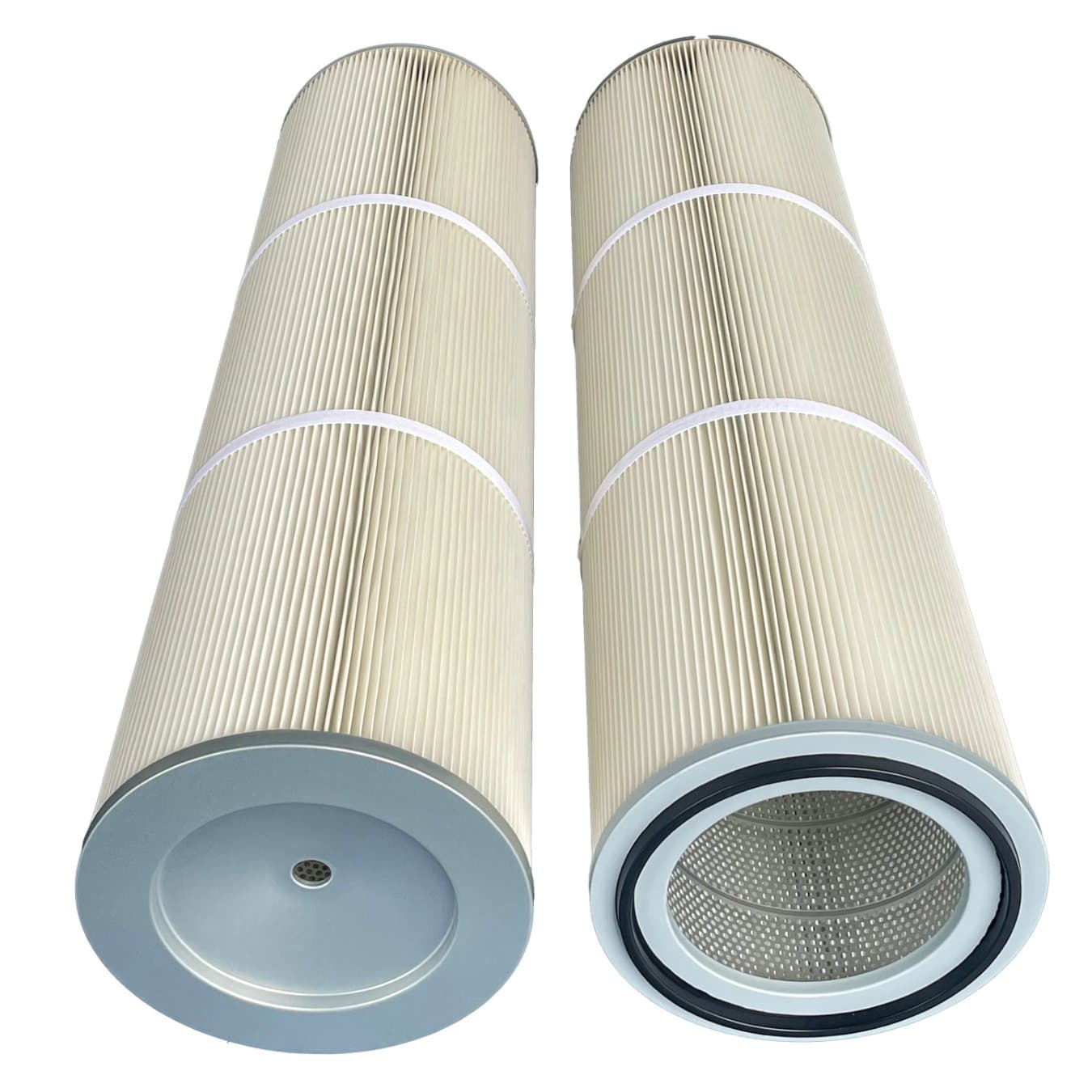 Cylindrical Polyester Filter Cartridge for Industrial Dust Collectors | High Efficiency & Customizable - Image 4 of 5